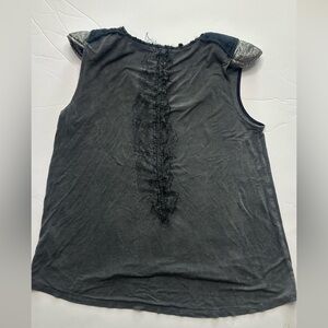 Elegant Black Sleeveless Top